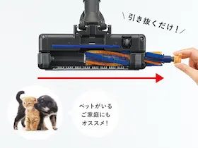 三菱電機 TC-FD2D 毛がらみ除去機能