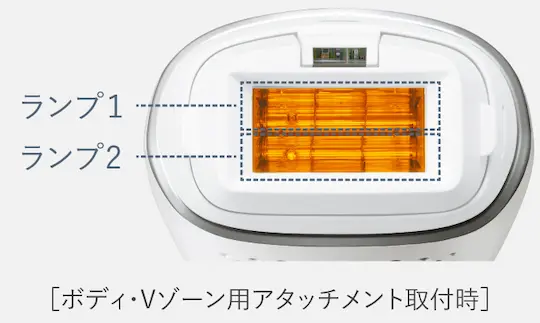 Panasonic ES-WP9A ダブルランプ