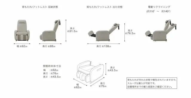 THRIVE CHD-3811 サイズ