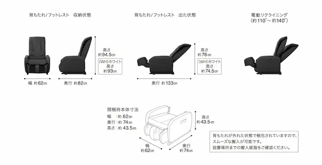 THRIVE CHD-3821 サイズ