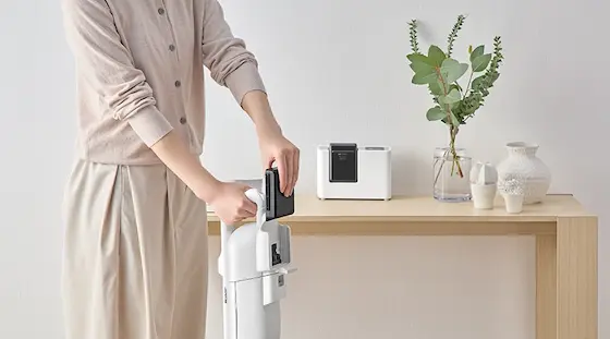 SHARP EC-KR50A 長時間使用可能な着脱式バッテリー