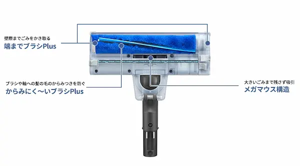 SHARP EC-KR50A 極吸ヘッド