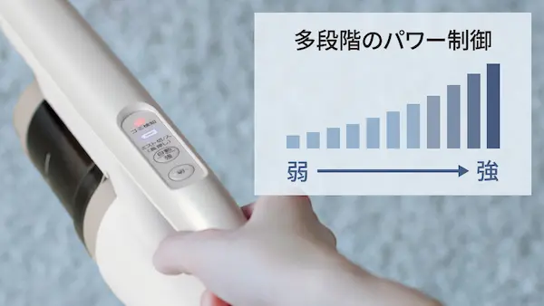 Panasonic MC-NX600KM スゴ取れセンサー パワー調整